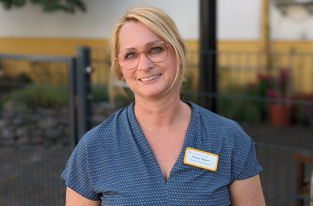 Katja Ehlert ist die verantwortliche Pflegefachkraft der Tagespflege Ohlenhof