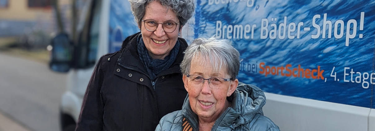 Dorothea Salzmann-Schimkus und Maria Kurpjuhn