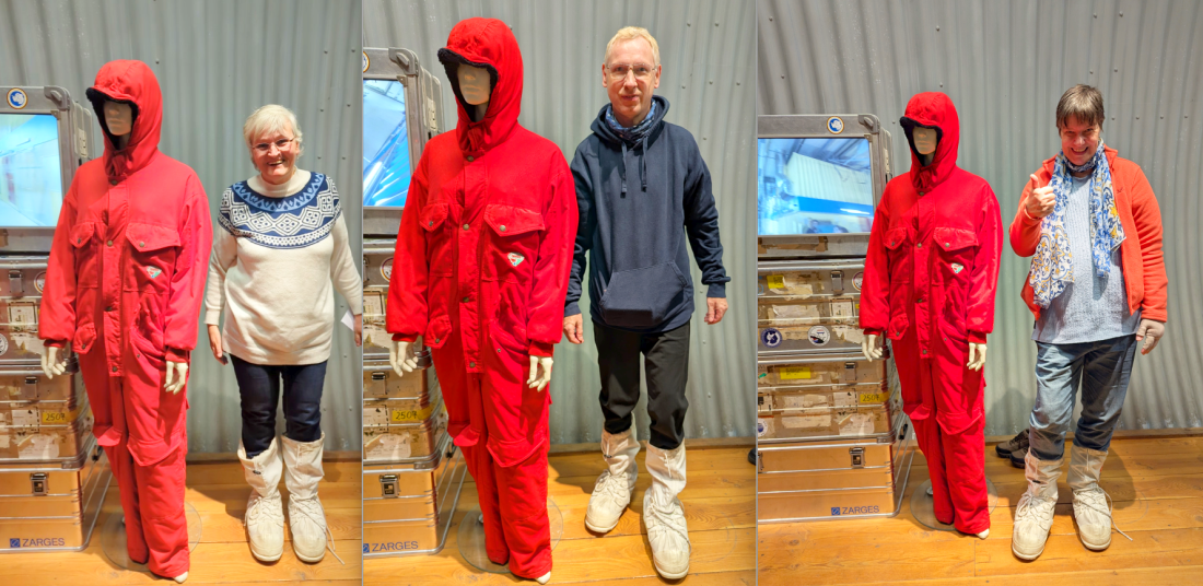 Warme Stiefel für die Expedition ins Eis